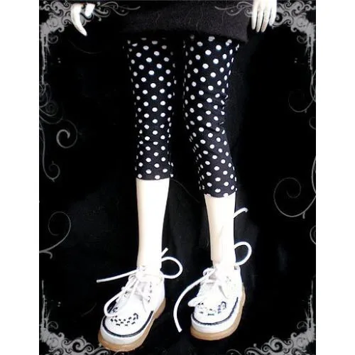 wamami 10 Black Dots Pants Stockings 1 6 SD AOD DOD BJD Doll Dollfie