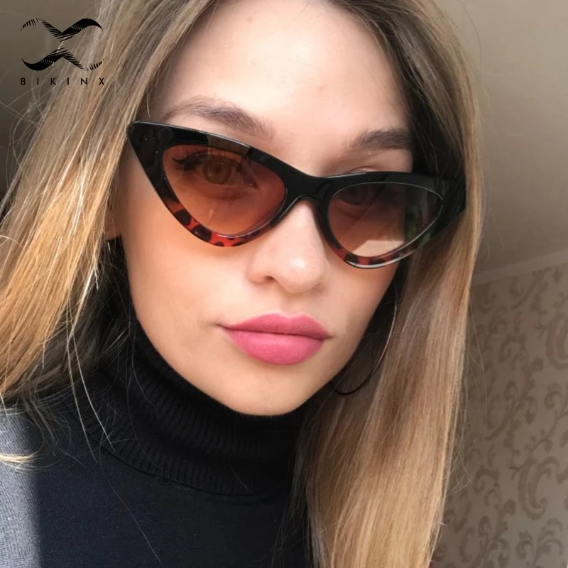 Женские солнцезащитные очки Bikinx винтажные дизайнерские кошачий глаз