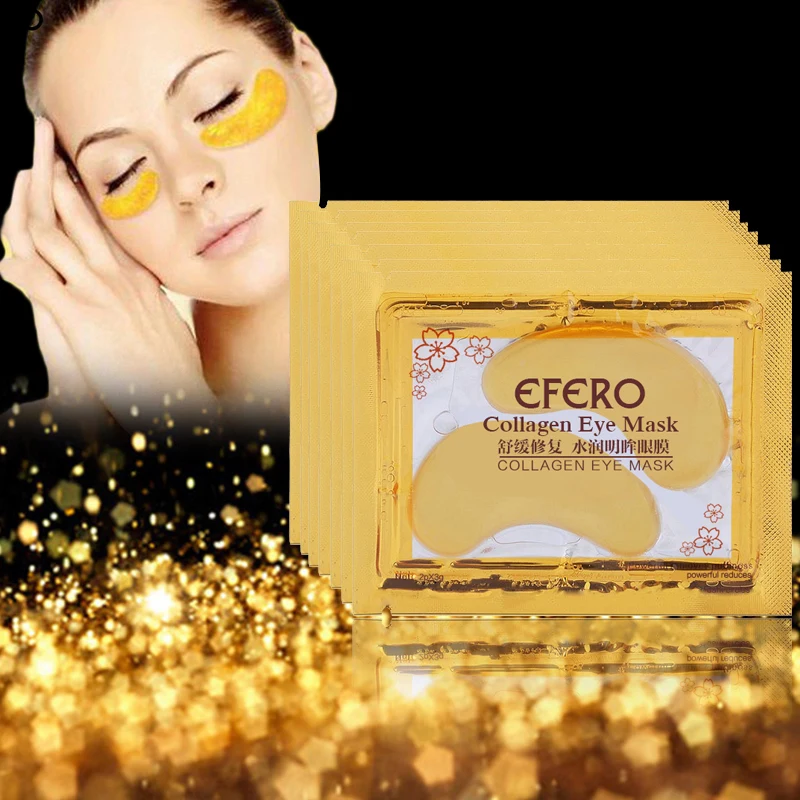 Buy efero 5Packs Gold Collagen Crystal Eye Mask Eye
