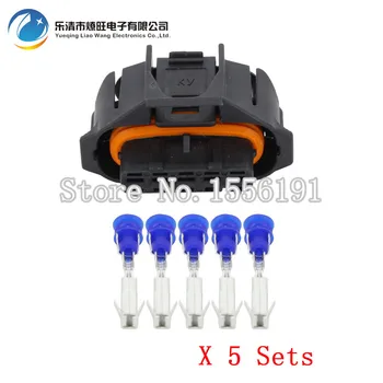 

5 Sets 5 Pin DJB7059Y-3.5-21 Female Waterproof Automotive Connector MAF 1928403738 BSK Oxygen Sensor Plug