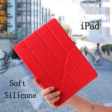 Для ipad чехол Роскошный чехол для ipad Air 2 1 5 6 чехол силиконовый Пробуждение Авто Режим сна кожаный для ipad 9,7 чехол s 6