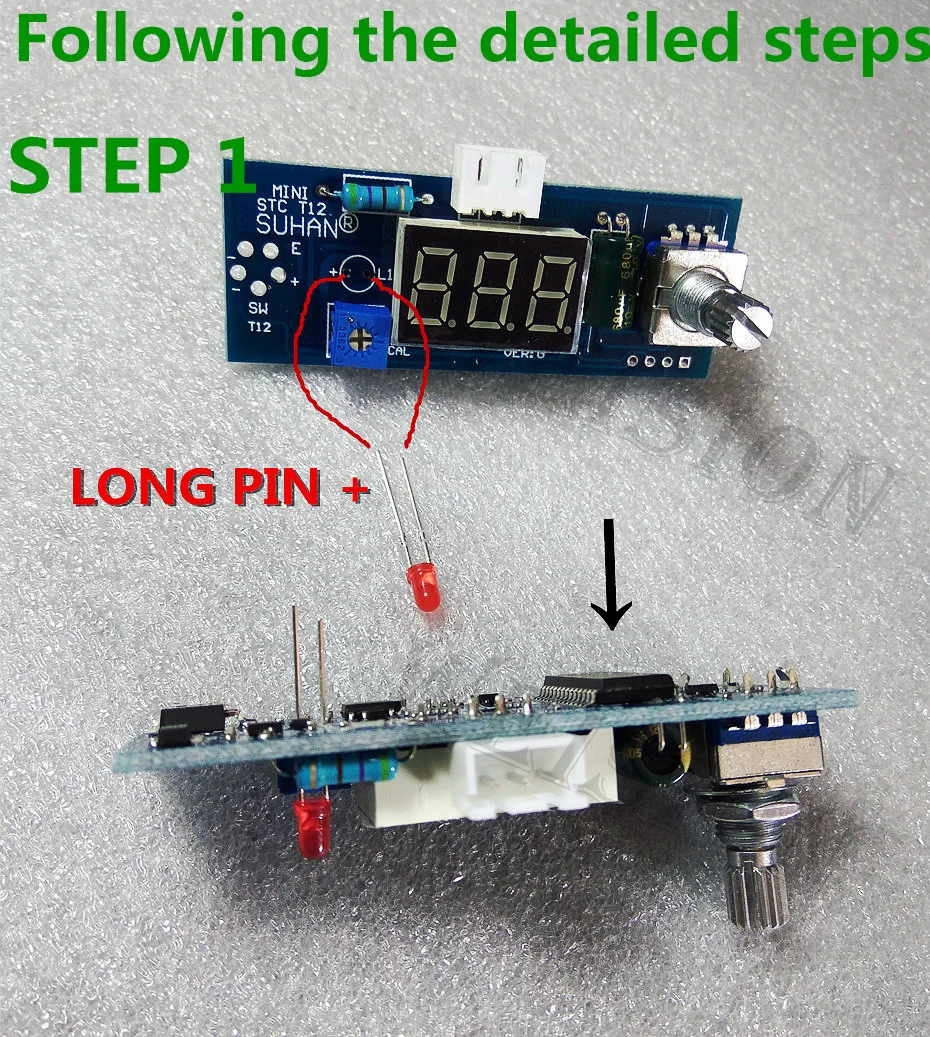 STC-T12 паяльник DIY наборы/блок Цифровой паяльник станция контроллер температуры наборы/QUICKO мини STC-LED-T12 DIY наборы