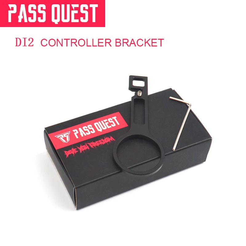 

PASS QUEST Bicycle DI2 Junction adapter made by CNC Road Bike Di2 Junction underneath For 28.6 /31.8MM Fork 6 & 17 Angle