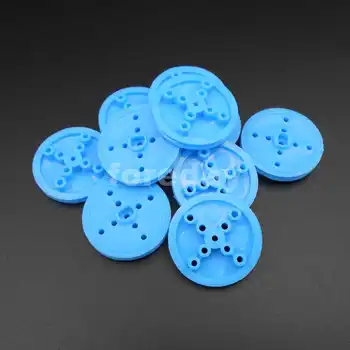 

10PCS X DIY Pulley Plastic Gears Toy Wheels Concave Dia.30mm TH=4mm Aperture: 2MM ( 1.95mm ) Blue Pulleys 10PCS/LOT *FD356X10