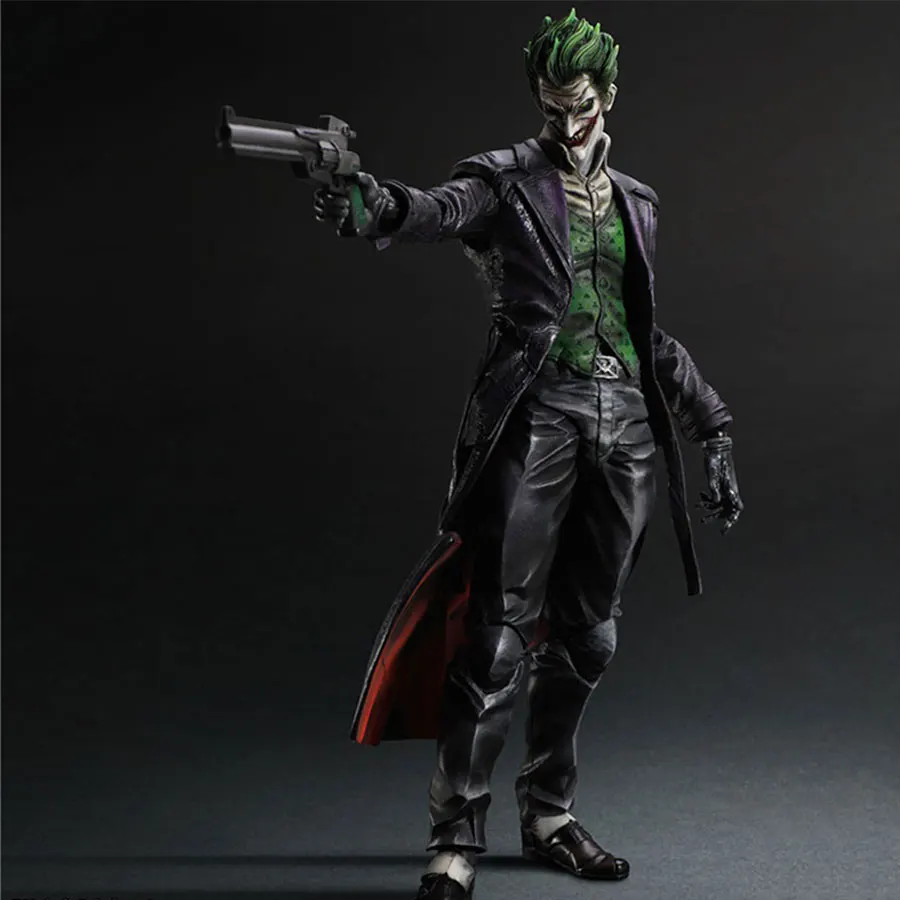 

DC 28cm Suicide Squad Joker Justice league PVC Action Figure Joint movable Model Statue Collection Toys Birthday Gift