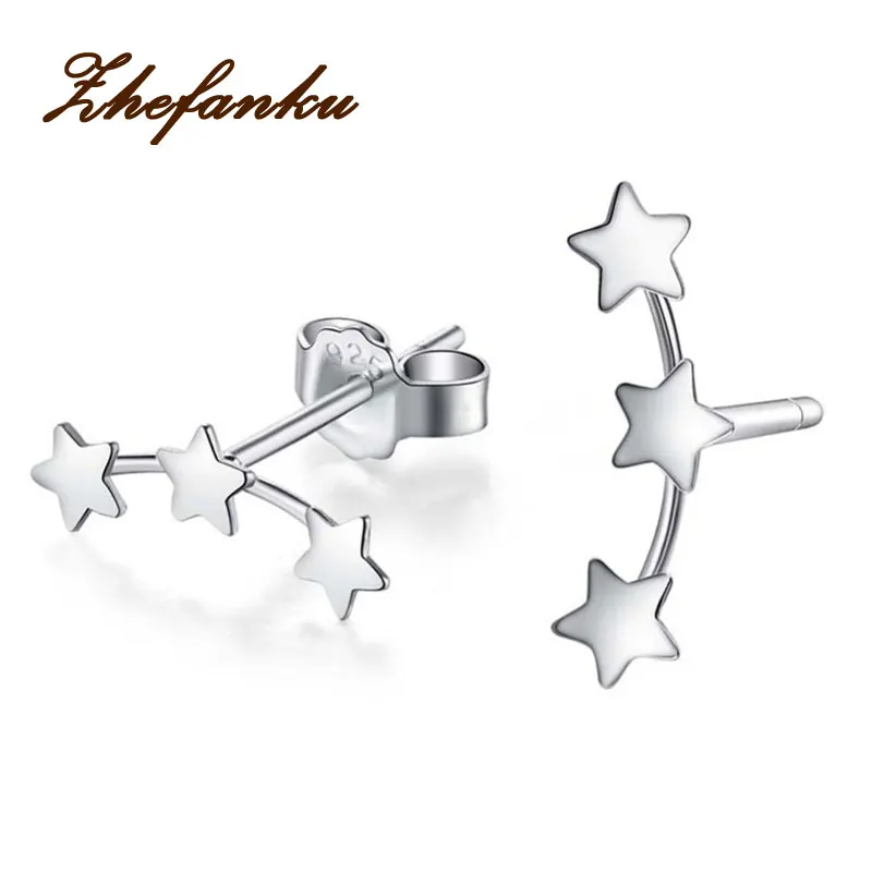 

Fashion Cute Korean Version Stars Hypoallergenic 1 Pair Woman Earrings Drop Shipping EAR0002