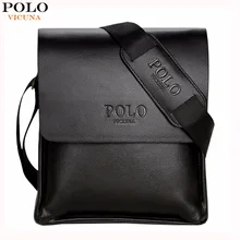 VICUNA POLO Известная Марка Кожа Мужчины Сумка Повседневная Бизнес Кожаные Мужские Сумка Vintage мужская Crossbody Сумка bolsas мужской