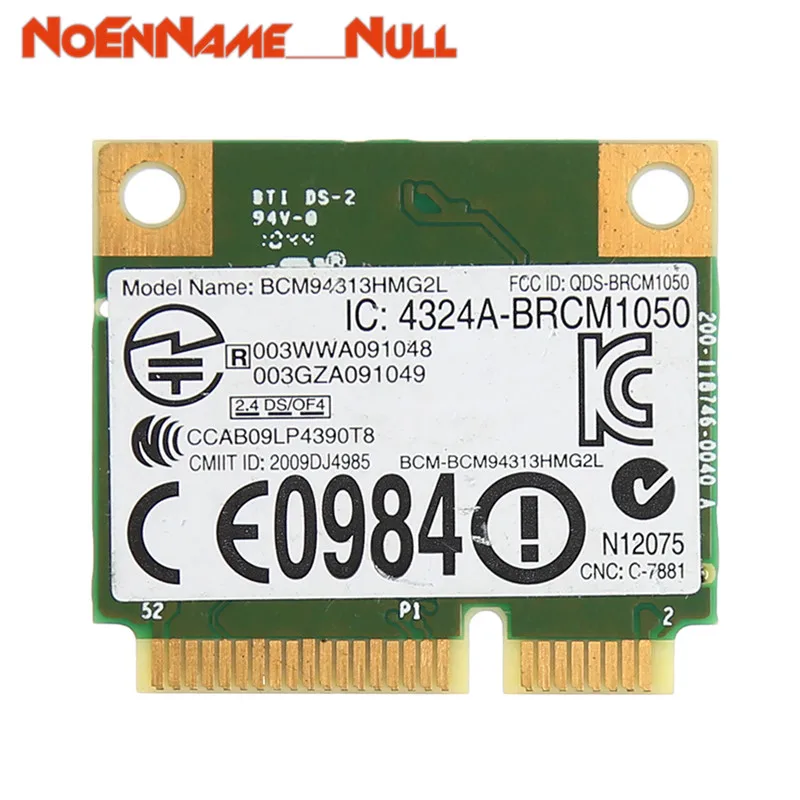 Сетевая карта Wi-Fi адаптер 150 м беспроводной мини wifi карта pci-e для Dell DW1501 0K5Y6D Broadcom BCM94313HMG2L дропшиппинг