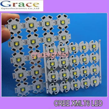 

50 PCS CREE XML1 LED T6 U2 10W WHITE High Power LED Emitter with 12mm 14mm 16mm 20mm PCB for DIY