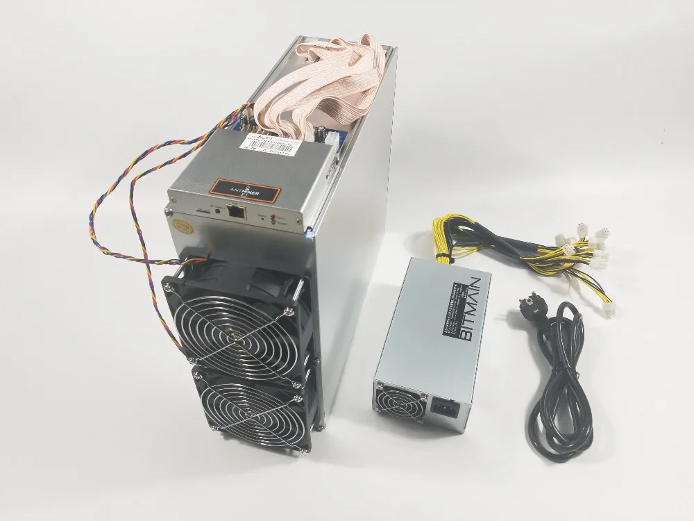 Новейший Asic Ethash эфириум ETH Miner Antminer E3 190MH/S с BITMAIN APW3 1600W Mining ETH и т. Д. Лучше, чем 6 8 12 GPU Miner