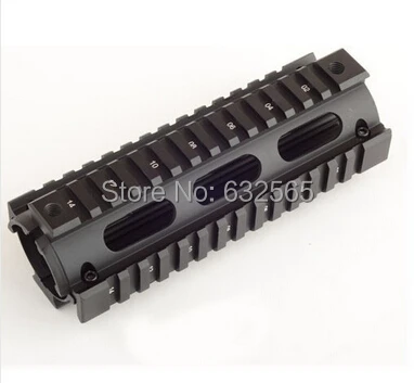 

Hot Sale! 6.7 Inch Tactical AR-15 M4 Rifle Carbine Weaver/Picatinny Quad Rail Handguard