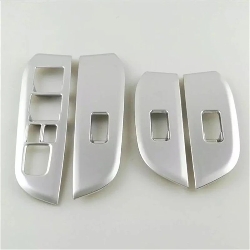 For Subaru Outback 2015 2016 4Pcs set ABS Chrome font b Interior b font font b