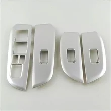 For Subaru Outback 2015 2016 4Pcs set ABS Chrome font b Interior b font font b
