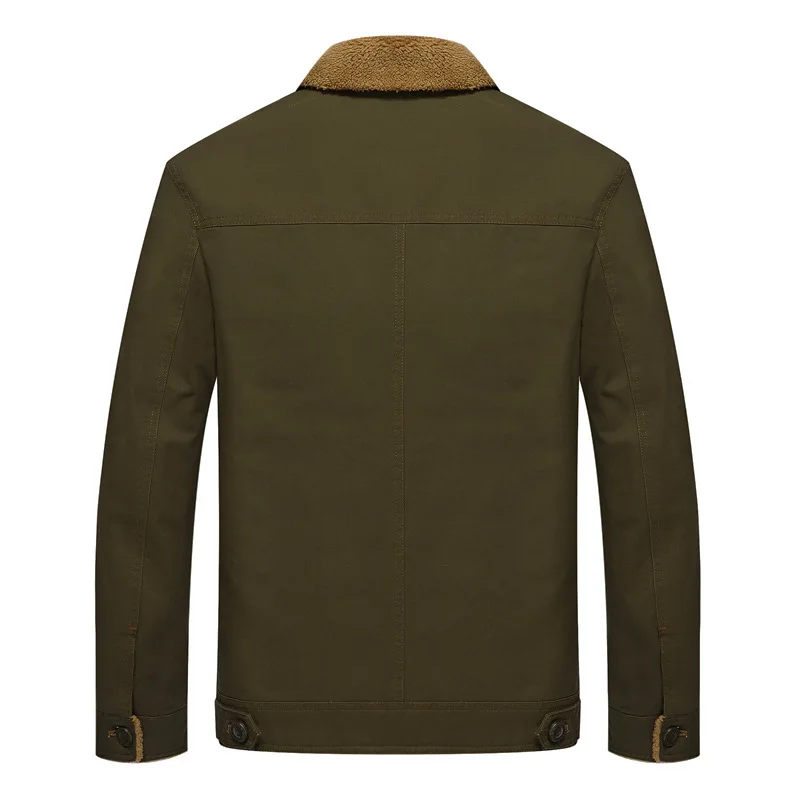 Günstig AFS JEEP Herren Winter Military Bomber Jacken Plus Größe M 6XL Dicke Fleece Armee Taktische Jacke Männer Pelz Kragen Chaqueta Hombre