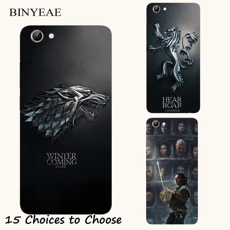 

GOT Game Of Throne Soft Silicone Case For Vivo Y21 Y25 Y65 Y66 Y67 Y71 Y71i Y81 Y81i Y83 V5 V5s Lite V7 Plus Phone Print Cover