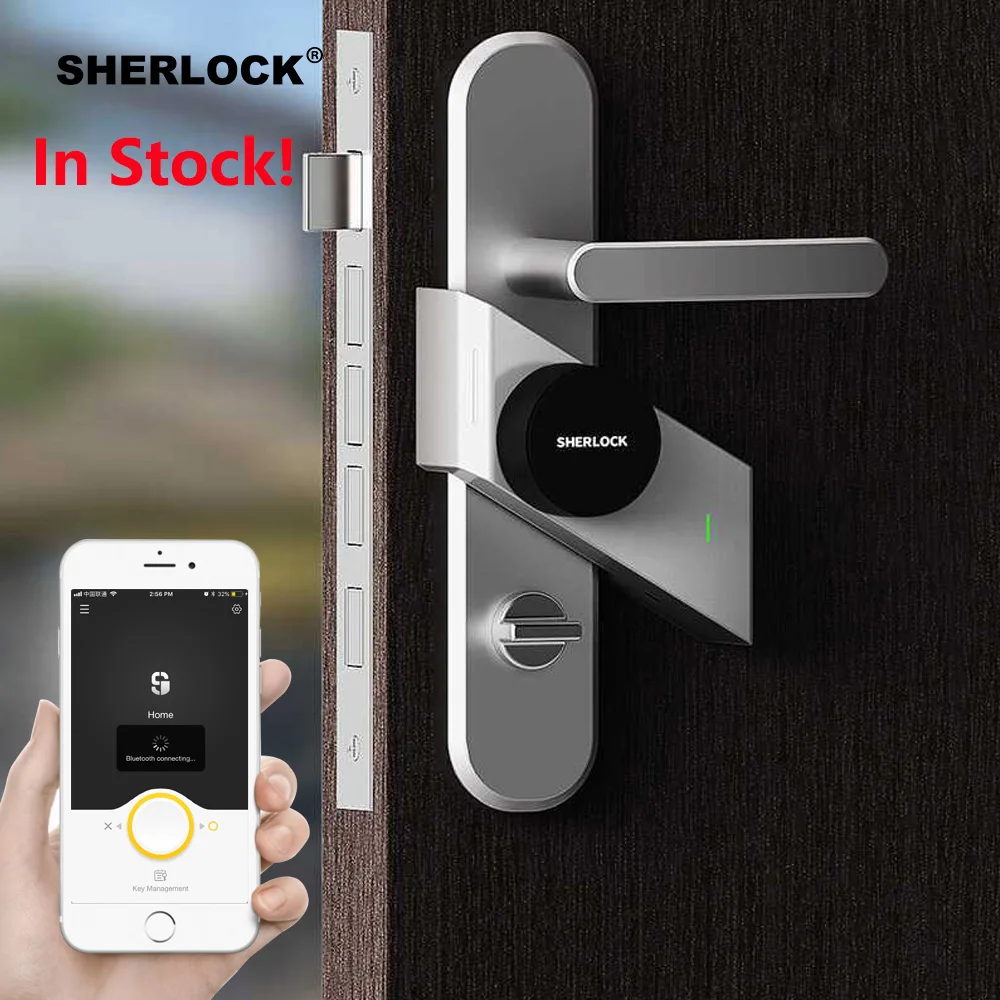 

Sherlock S2 Smart Door Lock Home Keyless Lock Electronic Lock Bluetooth Bluetooth Wirelless Open or Close Door By APP Control