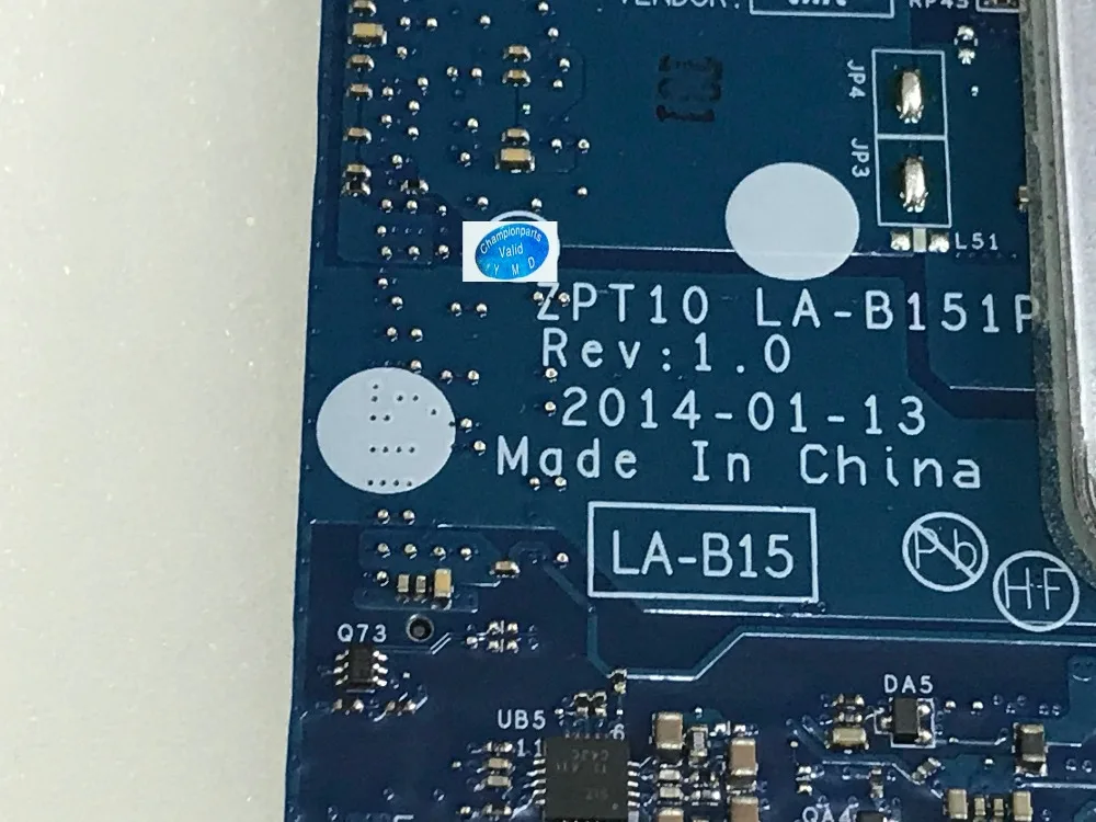 

AVAILABLE ZPT10 LA-B151P Free Shipping Laptop Motherboard SUITABLE for HP PAVILION 11-N 11T-N Notebook PC Compare please