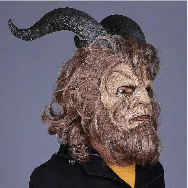 Beauty and the Beast Mask Overhead hood La Belle Et La Bete masks