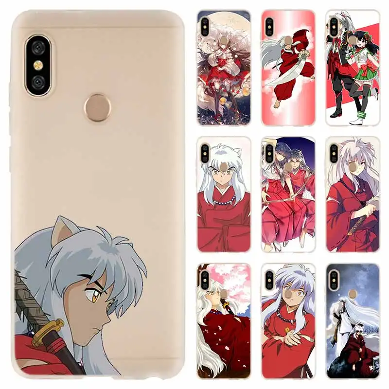 

Cover For Xiaomi Redmi Note 7 6 5 4 3 pro Case for Redmi 7a 6a s2 5a 5 Plus 4a 4x K20 Pro anime Inuyasha
