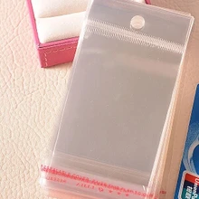 100 шт./лот 9*14 см прозрачный самоклеющийся из полиуретана с открытыми порами Сумки Печать Poly пластиковый пакет с отверстием F1921