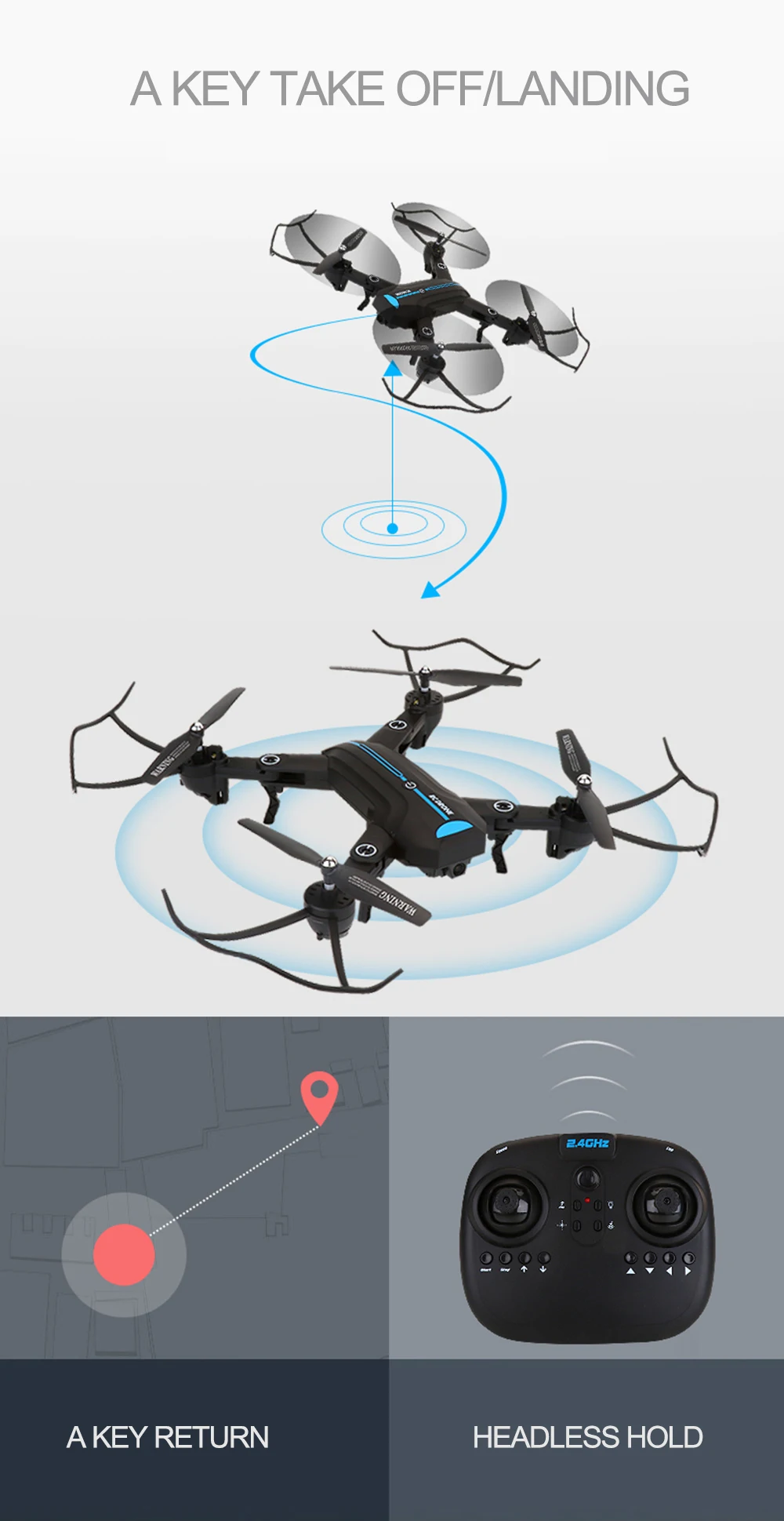 Новинка A6HW 8807HW Дроны с камерой HD мини rc вертолет игрушки Квадрокоптер VS gps FPY селфи бесщеточный складной карман