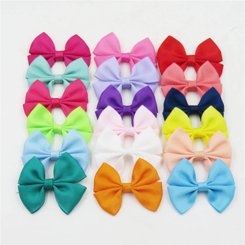 

1PCS Novelty Solid Elastic Hair Bands Toys For Girls Handmade Ribbon Bow Scrunchy Kids Best Clip Hair Accessories For Women 2018