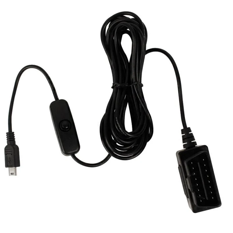 Камера заднего вида OBD Buck Line 5 в 2 1 А 24 часа парковочный мониторинг радар детектор