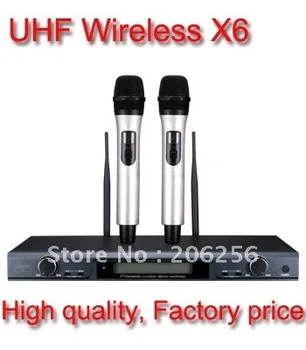 

Boutique Recommend Takstar X6 UHF Wireless Microphone System scan LCD receiver and transmitter Engineering preferred