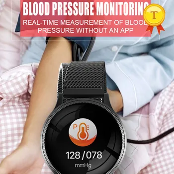 

New product Fitness Tracker Smartband IP67 Waterproof real time Blood Pressure Smart watch Heart Rate Monitor sports watch man