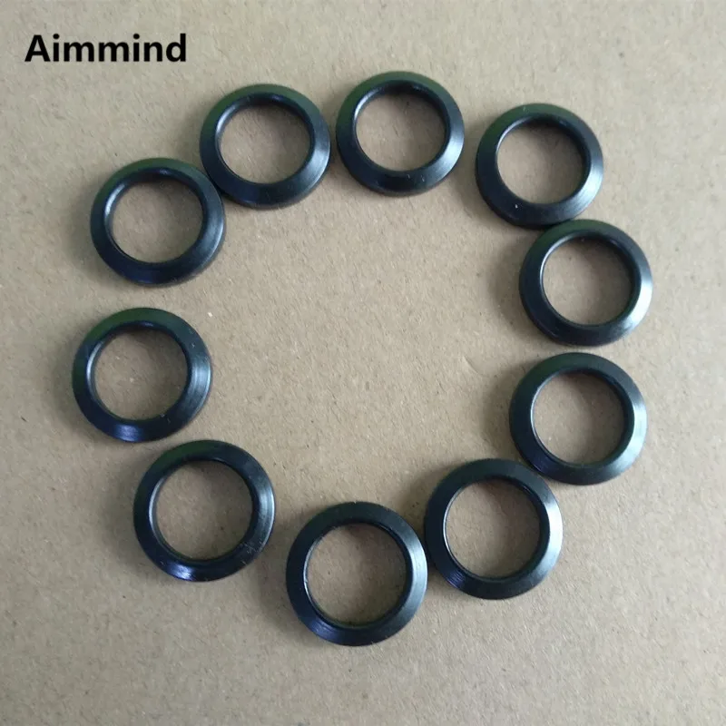 

10pcs Tactical AR15 M16 M4 .223 5.56 Rifle Standard 1/2" x28 Muzzle Brake Thread Steel Crush Washer Hunting Caza Pack of 10