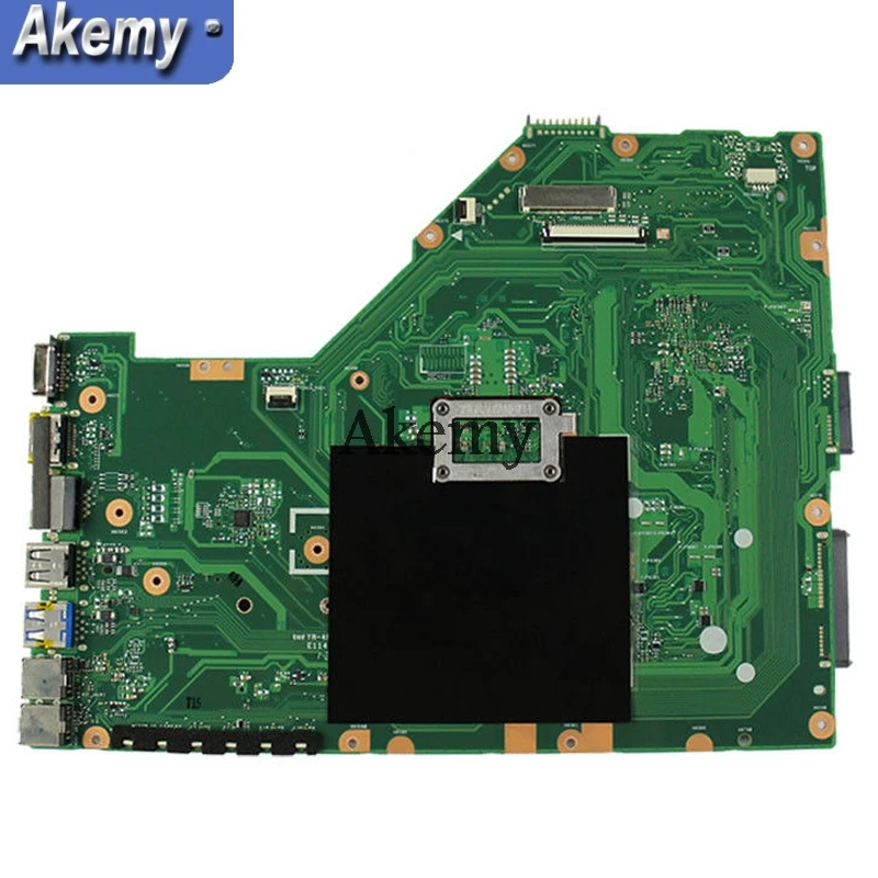 Akemy X55U материнская плата для ноутбука For Asus X55 тест оригинальная плата|Материнские