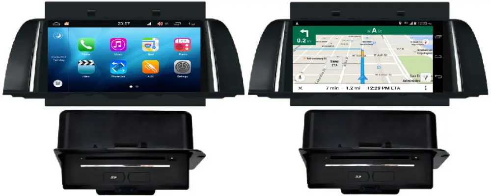 Sale For BMW 5 Series F10/F11/F07/F18 2010~2016 Car Android Player DVD GPS Navigation System HD Screen Radio Stereo  Multimedia 1