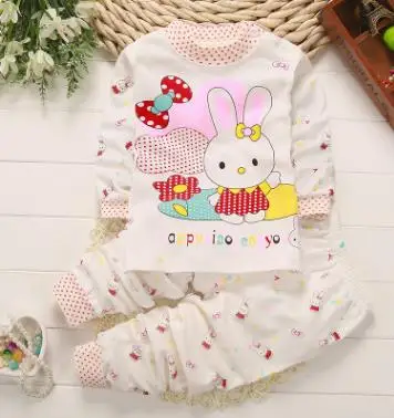 Комплект одежды для сна для детей 3-24 месяцев, детские пижамы, пижамы для малышей, пижамы с рисунками животных для мальчиков и девочек, хлопковая одежда для сна - Цвет: 13
