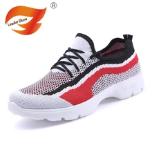 Лидер шоу женская обувь Повседневная дышащая обувь старики Удобные Модные Обувь на плоской подошве на шнурках Обувь для танцев легкая обувь