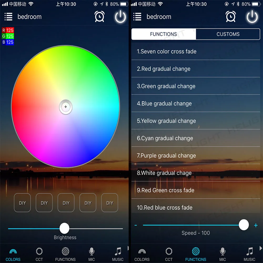 Wi-Fi RGB+ CCT 5CH полоса управления ler музыка и таймер управления ler смартфон приложение управление Amazon Alexa Google домашний голосовой контроль DC12-24V