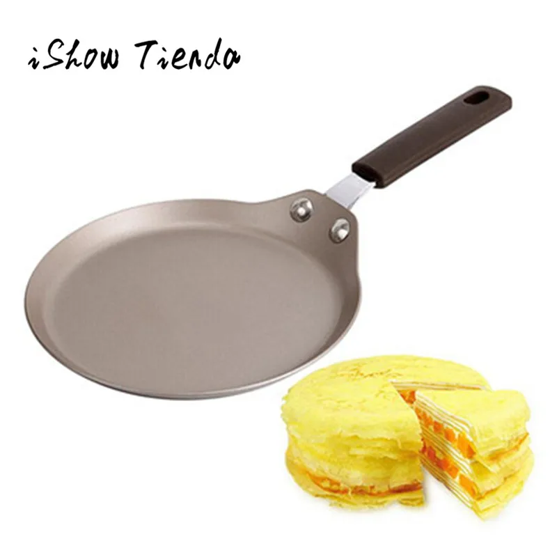 

Non-stick Copper Frying Pan With Ceramic Coating And Induction Cooking Oven Safe safe pot 2018 Layer-cake Steak Pancake Pan