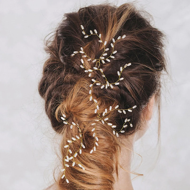 Gold Color Hair Pins  (1)