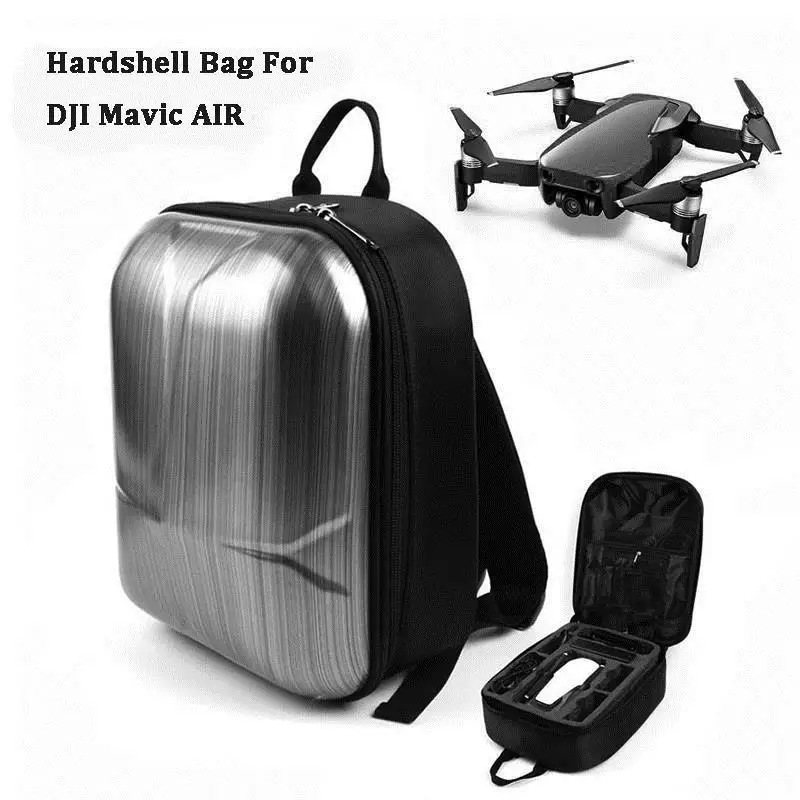 Buy SOFT-Mini Hardshell Shoulder Hardshell Backpack Bag Storage Case Waterproof for DJI Mavic Air Drone