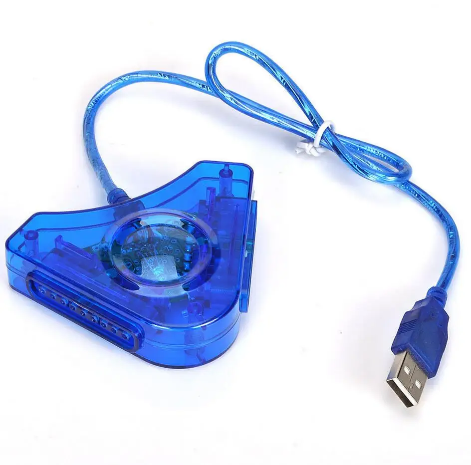 USB 2 0 контроллер адаптер конвертер для PS1 PS2 PSX постоянного тока до PC sony