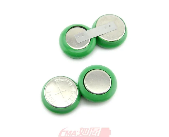 2x Ni MH Rechargeable Battery 2.4V 80MAH for TV Ears 3/5MHz Digital