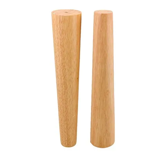 Натуральное дерево надежный 300 х 58 х 38 мм деревянные ножки для мебели в форме конуса деревянные ноги для шкафов мягкий Настольный набор 4