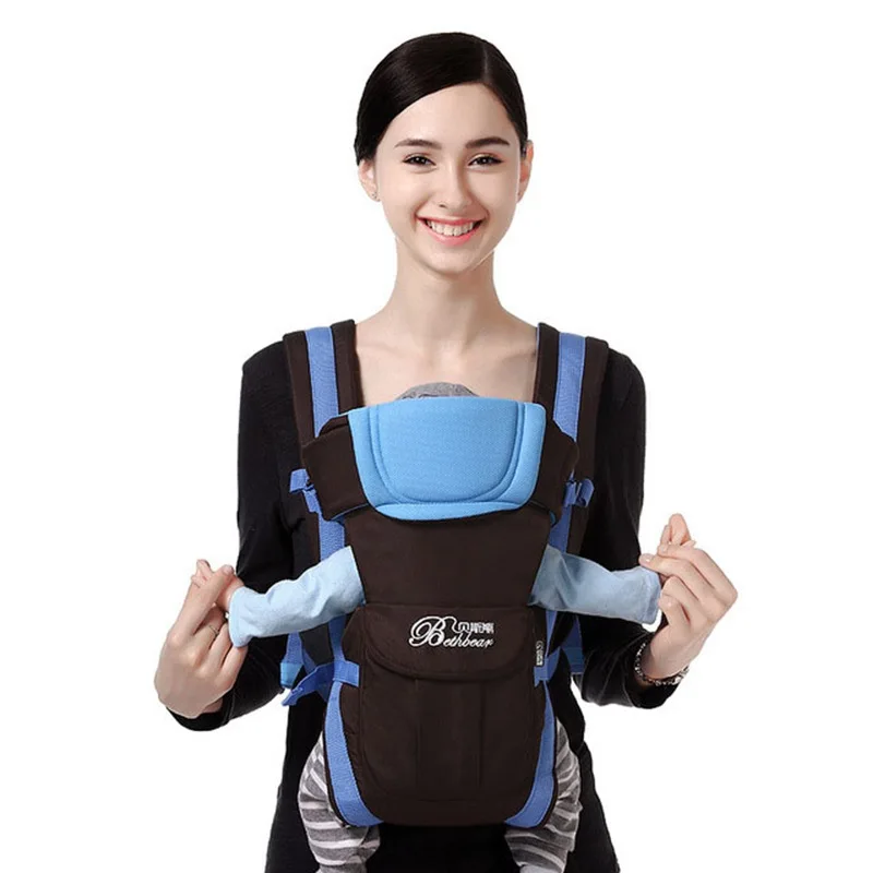 MOTOHOOD Baby Wrap Sling Backpacking Backpack Kangaroo Baby Carriers Sling Infant Carrier Breathable Front Facing Baby Sling  (1)