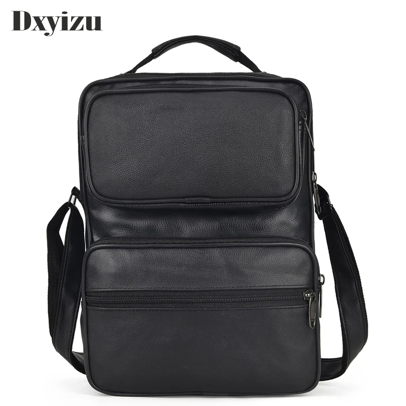 

Men's Travel Bags Cool Bag Fashion Casual Leisure Men Messenger Bags High Quality Genuine Leather Teenage Boys Male Bags