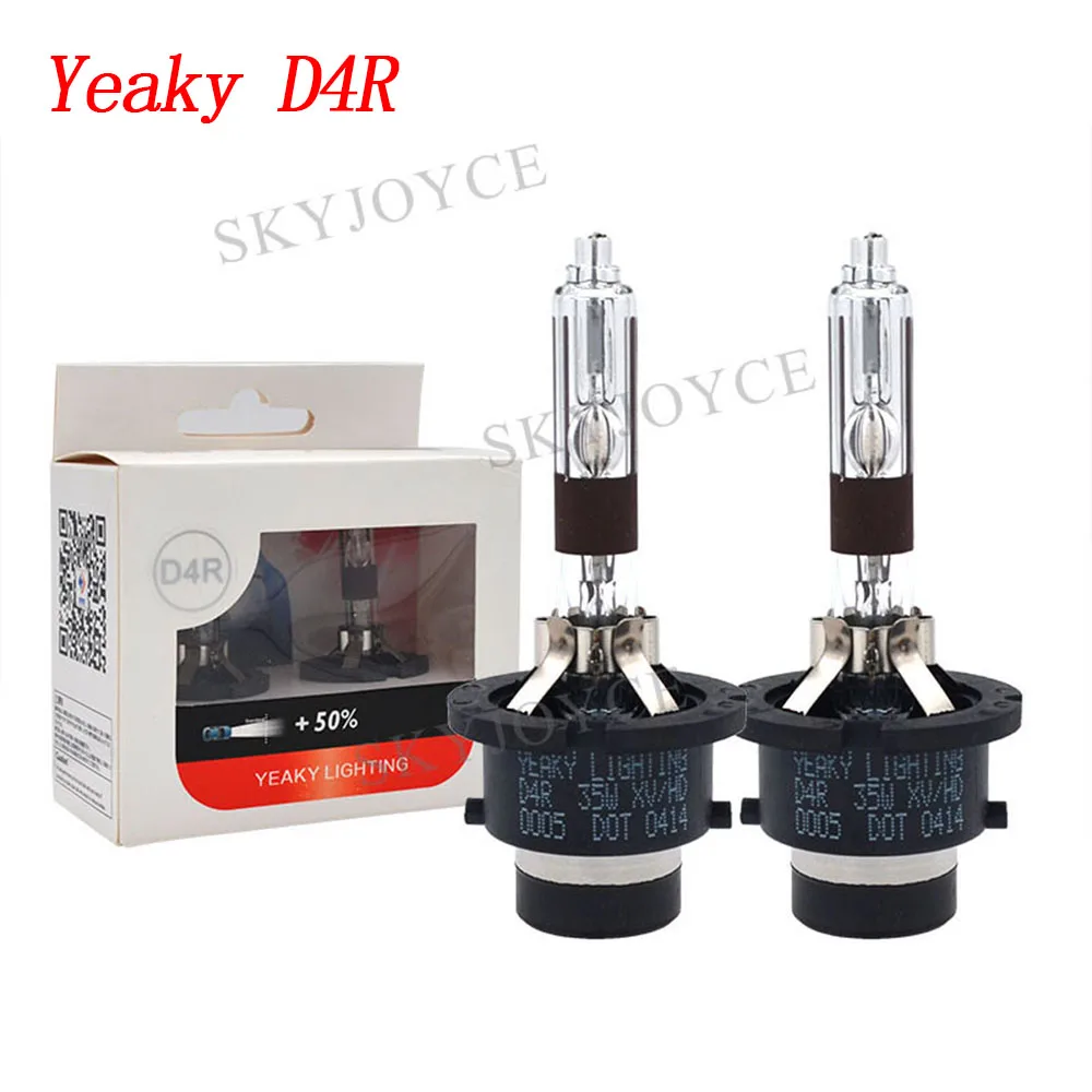 Сверхъяркая ксеноновая лампа Yeaky Премиум 35 Вт D1S D2S D3S D4S 4500K 5500K 6500K H1 H7 H11 9005 9006 D2H