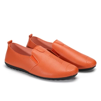

Summer Leather Shoes Nice New Brand Comfortable Luxury Men Loafers #MD811212