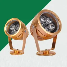 Открытый водонепроницаемый фонарь для ландшафтного сада Светодиодный проекционная лампа 3 W/5 W красного, зеленого и синего цвета IP65 Светодиодный прожектор лампы 12 V AC DC