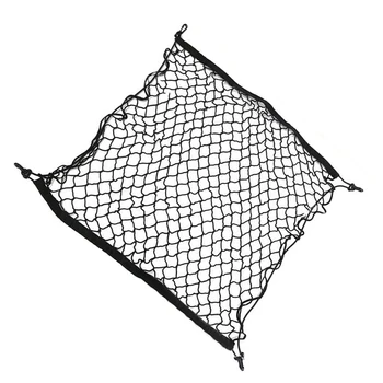 

Car Back Rear Trunk Seat Elastic String Net Magic Sticker Mesh Storage Bag Pocket Cage Auto Organizer Seat Back Bag