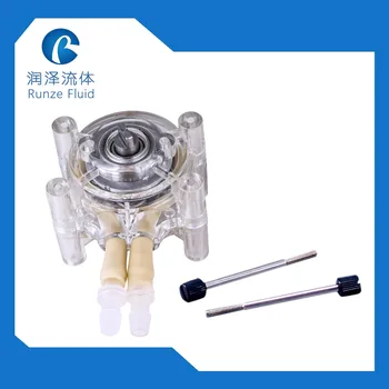 

High Quality 304 SST Rollers SN15 Peristaltic Pump Head Easy Inspection PC Transparent