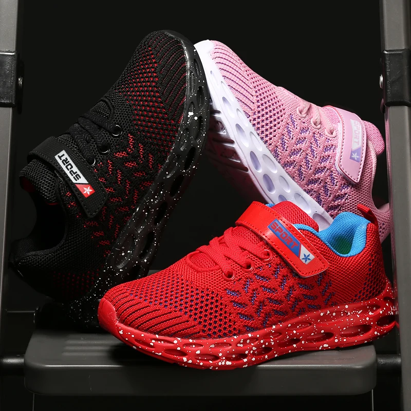 

2019 Children Shoes Boys Girls Sports Shoes Fashion Brand Casual Breathable Outdoor Kids Sneakers Boy Running Shoes
