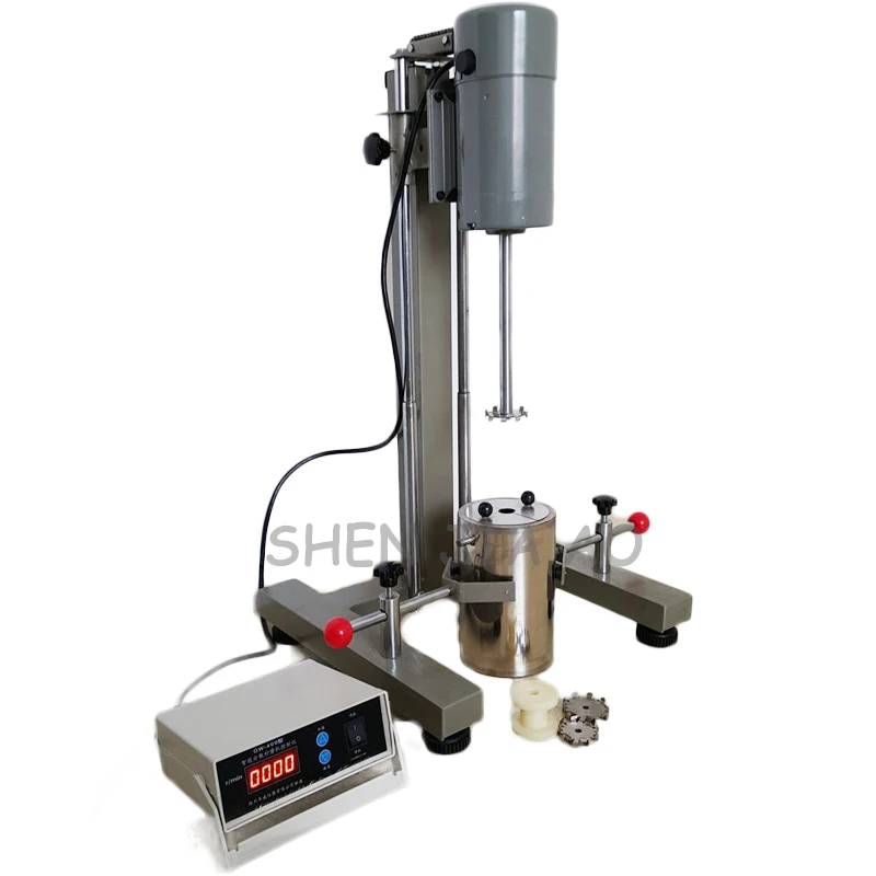 High speed grinding dispersion machine FS400D digital display test multi-purpose mixing dispersion machine 220V 1PC 2